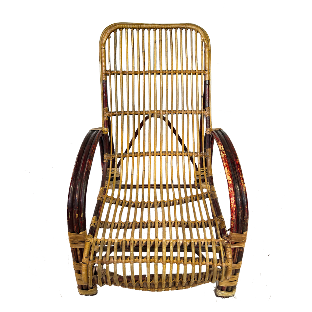 Cane Bamboo Kids Rocking Chair - 2