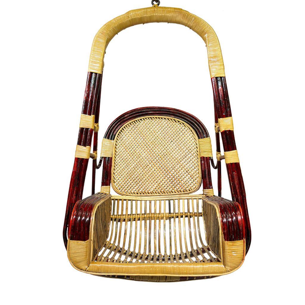 Cane Bamboo Swing Chair-9