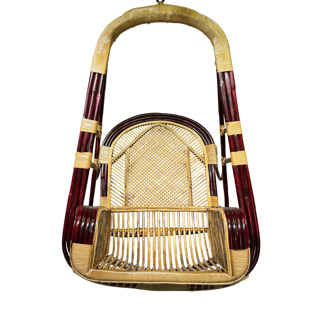 Cane Bamboo Swing Chair-11